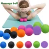 Terug massager spier ontspanning dubbele lacrosse pinda massage bal voor lichaam nek scapula taille poot voet massagers fitness yoga ballen