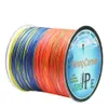 8 nici Pleciona linia rybacka 300m Super silna Japonia Multifilament PE Linia pleciona 18LB 22LB 30LB 40LB 50LB 60LB 100LB