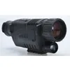 5x40 alcance de gafas de visión nocturna de infrarrojos digitales para el telescopio de caza a largo plazo con cámaras de grabación PO Video307c