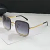 مصمم أزياء WHOLENEW سلسلة نظارات شمسية مربع بدون إطار.