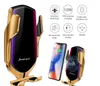 R1 Smart Automatic Clamping Car Wireless Charger For IPhone X XR XS 8 Plus Galaxy S10 S9 Fast Charge Air Vent Mount Phone Holder + box 2020