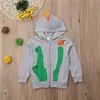 Criança menino desenhos animados hoodie crianças menino dinossauro crocodilo bordado camisola crianças roupas casuais menino outono inverno casaco de manga longa 06