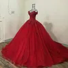 ball gown tulle sweetheart prom dresses