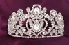 Lyxig glänsande brud tiaras krona för brud 2020 billig blingbling strass pärlor billiga mode kvinnor headpiece268o