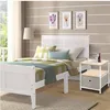 Fashion Free shipping Wholesales Linen/ Natural Nightstand 1-Drawer Shelf Storage Bedside Accent End Table Chest