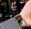 Классическая модная Quartz OS Движение 1884 Navitimer Charge Watch Мужчины сапфир Crystal Black Dial Band Male Watch7315561