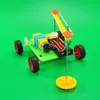 Hand-made small-scale Creative inventions, Educational Science experiment Toys for Primary School students with sweeping Robots