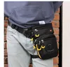 Мода мужчина нейлоновая капля сумки для ноги на бедре Handy Fanny Pack Pack Bume Bum Pocket Casual Boy