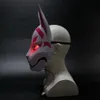 Kitsune Fortniter Maschera drift Fox con luce a led Battle Royale Full Face Halloween Party Mask Costume di vendita Cool Mask9018970