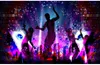 3D-muurschilderingen behang voor woonkamer Madden Dance Dance Dream Cool Bar KTV Decoratieve Muur