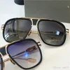Top Man Fashion Sunglasses GM5 hand ontworpen metalen vintage titanium brillen trendy stijl pilootframe UV 400 lens met case304g
