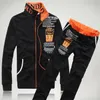 Casual New Brand Tracksuit Men Autumn and Winter Sweater Suit Fashion Bosco Men's Clothes Set Sweater+Pants Trend