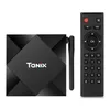 TANIX TX6S الروبوت 10.0 OTT صناديق TV 4GB + 32GB / 64GB روم ALLWINNER H616 مزدوجة واي فاي 2.4G + 5G مع BT الذكية التلفزيون صندوق