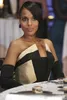 Kerry Washington scandale robes de célébrité Olivia Pope robes de soirée noir et blanc femmes robes formelles robes de tapis rouge pour L6665908