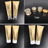Soft Bottle 100g Cosmetic Facial Cleanser Cream Empty Squeeze Tube Shampoo Lotion Bottles Free Shipping