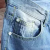 Gros-nouvelle mode loisirs hommes déchiré jeans courts marque vêtements été trou respirant déchirement denim shorts jean pantalon mâle