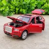 Tekerlekler 1:32 Rolls Royce Cullinan Diecast Oyuncaklar Araç Modelleri Metal Araba Model Mini Otomobil Y2001092023657