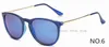 Gafas de sol de espejo retro vintage para mujer, gafas de sol de ojo de gato de diseñador CALIENTE, protección de leopardo, espejo 41M71, 12 colores, 10 piezas, envío rápido