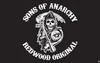 3x5 fts Son of Anarchy Chaos Flags wholesale factory price 90x150cm