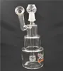 8 pulgadas Glass Bong matrix Perc Wax Dab Oil Rigs bong 14mm cubilete macho bong mini Bubblers reciclador Tubería de agua con quemador de aceite de vidrio