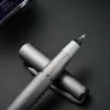 BBBH2000-1 Füllfederhalter Fine NIB Converter Stift Silber BRUSHD Aluminium