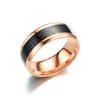 Smart Temperature Couple Rings Fashion Intelligent Thermometer Mood Ring Steel Creative Wedding Jewelry Change Numbers to your Temperature
