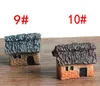 Nowe dekoracje ogrodowe przybyć 3 cm Cute Resin Crafts House Fairy Miniatury Gnome Micro Landscapedecor Bonsai do wystroju domu