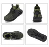 2020 mode respirant maille chaussures de sécurité hommes baskets légères imperméable en acier orteil doux Anti-perçage chaussures de travail