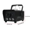 Sharelife Mini 400W RGB LED Portable fjärrkontroll Vit rök DJ Party Show Stage Lighting Effect Fog Machine RGB400