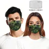 フィルターコットン再利用可能なフェイスマスクダスト暖かい防風のマスクのカモフラージュデザイナーのフェイスマスクの3Dデジタルプリント