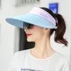 2019 Nowe Panie Outdoor Sun Hat Travel Riding Big Sunscreen Top Hat