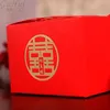 50 stks Chinese stijl dubbel geluk kleurrijke candy box kwast square trouwfeest souvenir benodigdheden nieuwjaar gunst verjaardag