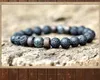 Mens Lava Rock Huile Essentielle Diffuseur bracelets Pour femmes Pierre Naturelle Magnétique Perles En Bois bracelets porte-bonheur DIY Bijoux De Mode en Vrac