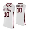 # 10 Mookie Blaylock Oklahoma Sooners College Retro Klassiek basketbal Jersey Mens Stitched Custom Number and Name Jerseys