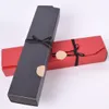 Nuova scatola di carta di cioccolato di colore nero e rosso Scatole per imballaggio di regali di cioccolato per San Valentino, Natale, festa di compleanno