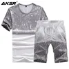 Tracksuit Men Clothes 2020 T-shirts and Shorts Sets Men's Sports Suit Two Piece Set Jogging Homme Sportswear Suit T Shirts Sets1