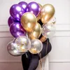 12 inch glanzende metalen latex ballonnen metallic dikke chroom ballon helium opblaasbare balon lucht ballen verjaardagsfeestje deco