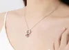 2019 Red man Pendant Gold Silver Color Necklace for Women Vintage Collar Costume Jewelry with original box set