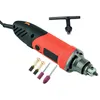 Freeshipping 480W Mini Electric Drill Graver med 6 Position Variabel hastighet Roterande flexibla axel och slipkraftverktyg EU-kontakt