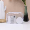 etya transparente Kosmetikbeutel klarer Reißverschluss Reisen Make -up -Fall Frauen Make -up Schönheit Organisator Toilettenwaschbad Aufbewahrungstasche 245z