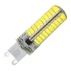 Dimmable Светодиодные лампы G4 G9 E11 E12 E14 E17 BA15D 5730 SMD 80 LED Лампа освещения Силикон Чистый теплый белый AC110V 220V