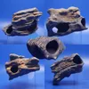 MF Cichlid Stone Ceramic Aquarium Rock Cave Decor für Aquarium-Fischtank