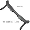 Tam Karbon fiber Gidon AERO yol bisiklet bisiklet parçaları Gidon cicycle 31.8 400 420 440mm damla bükük çubuğu mat iç yönlendirme