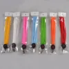 Novelty Lighting LED Light Up Lanyard Key Chain ID Keys Holder 3 Modes Flashing Hanging Rope 7 Colors