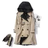 FTLZZ 90% de pato blanca en invierno largo Parkas Mujeres chaqueta con capucha caliente de la capa de nieve con cinturón de pecho rompevientos Outwear Doble