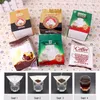 50 sztuk / partia Drip Coffee Torba Przenośne Wiszące Styl Styl Filtry do kawy Papier Home Office Brew Brew Coffee and Tea Tools DBC BH2986