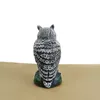 Owl Statue Pe Outdoor Scare Rats Birds Simulated Animal Hunting Baits For Home Desk Garden Decor Ornament C19041702