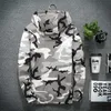 Giacche da uomo Uomo Primavera Uomo Casual Giacca a vento Camouflage Cappotti con cappuccio Moda Slim Hip Hop Bomber Abbigliamento 5XL