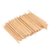 100st/Lot Nail Art Orange Wood Stick Nuticle Pusher Remover For Manicures Care Nail Art Tool