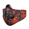 XIntown Anti-vervuiling Ciclismo Fietsen Maskers Half Face Bike Fiets met Filter Neopreen Geactiveerde Carbon Mesh-doek